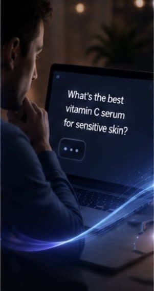 Conversational AI surface replacing the classic search results page.