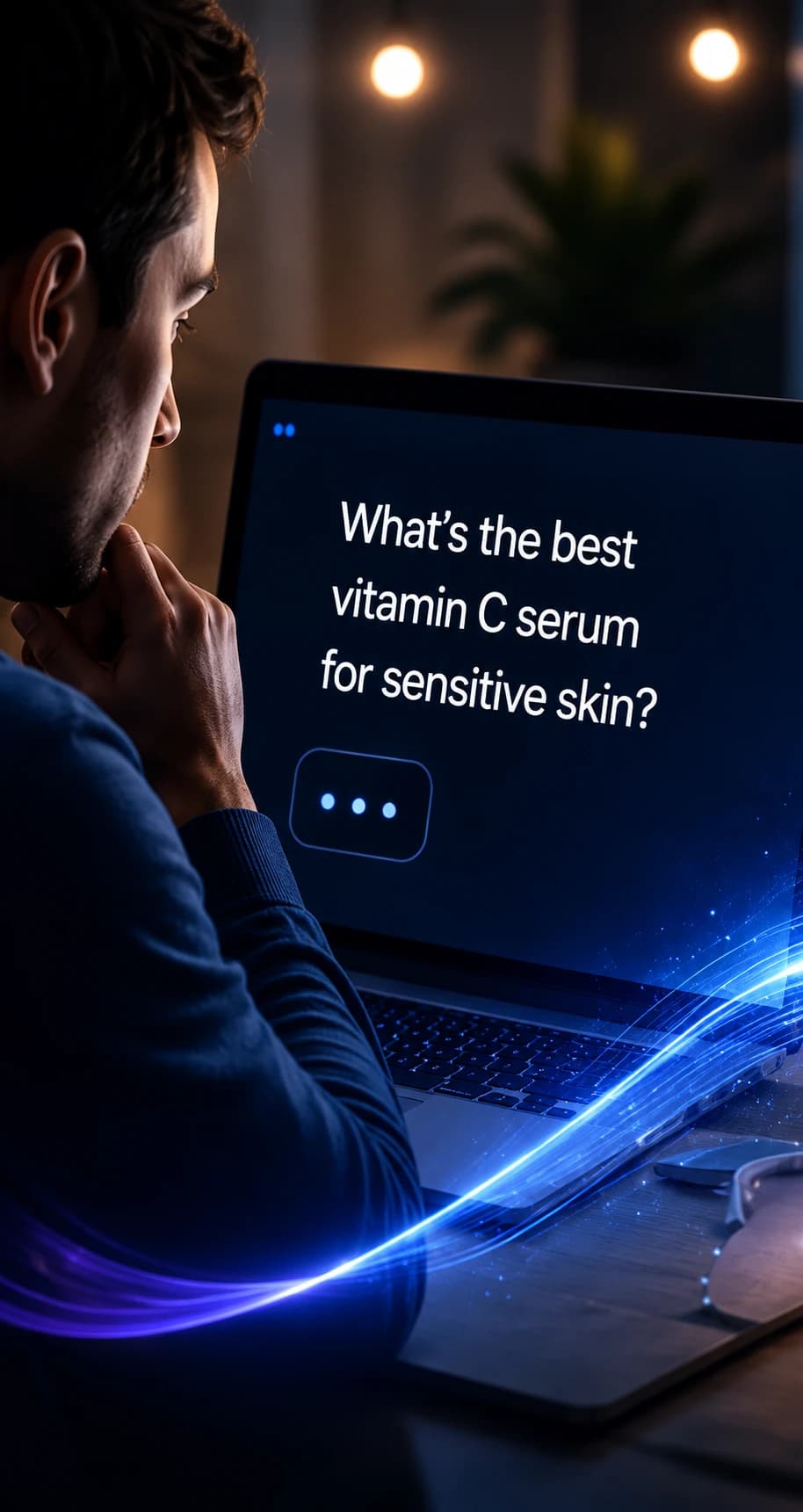 Conversational AI surface replacing the classic search results page.